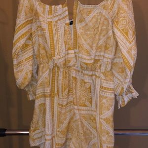 Off the shoulder Romper